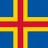 Flag Aland Islands